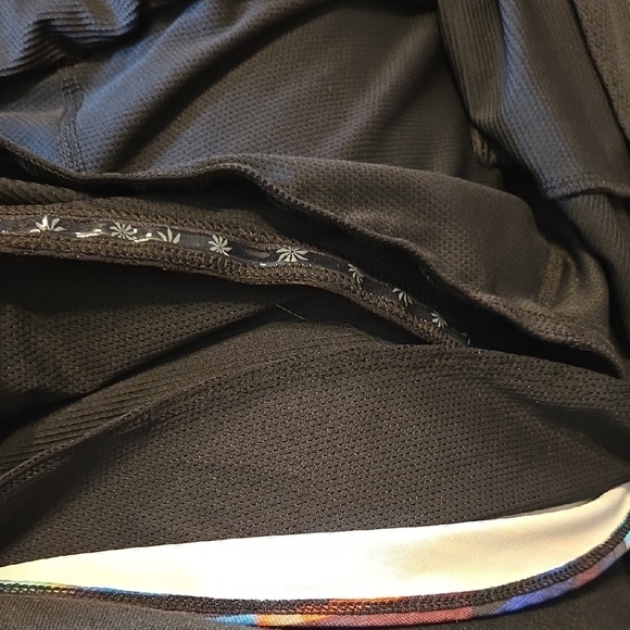 Athleta Laser Beam Bustle Multicolor Tennis Skort Size Large - Picture 6 of 7